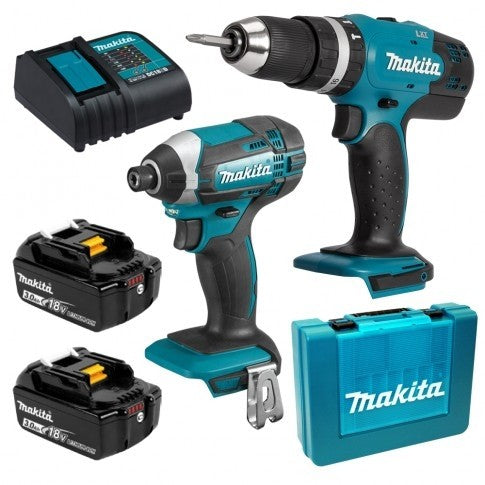 Set di 2 macchine DLX2141JX2 agli ioni di litio da 18 V